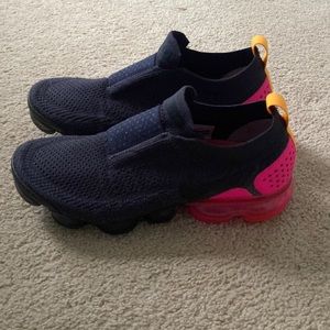 Nike woman’s size 7.5 black and pink and Orange